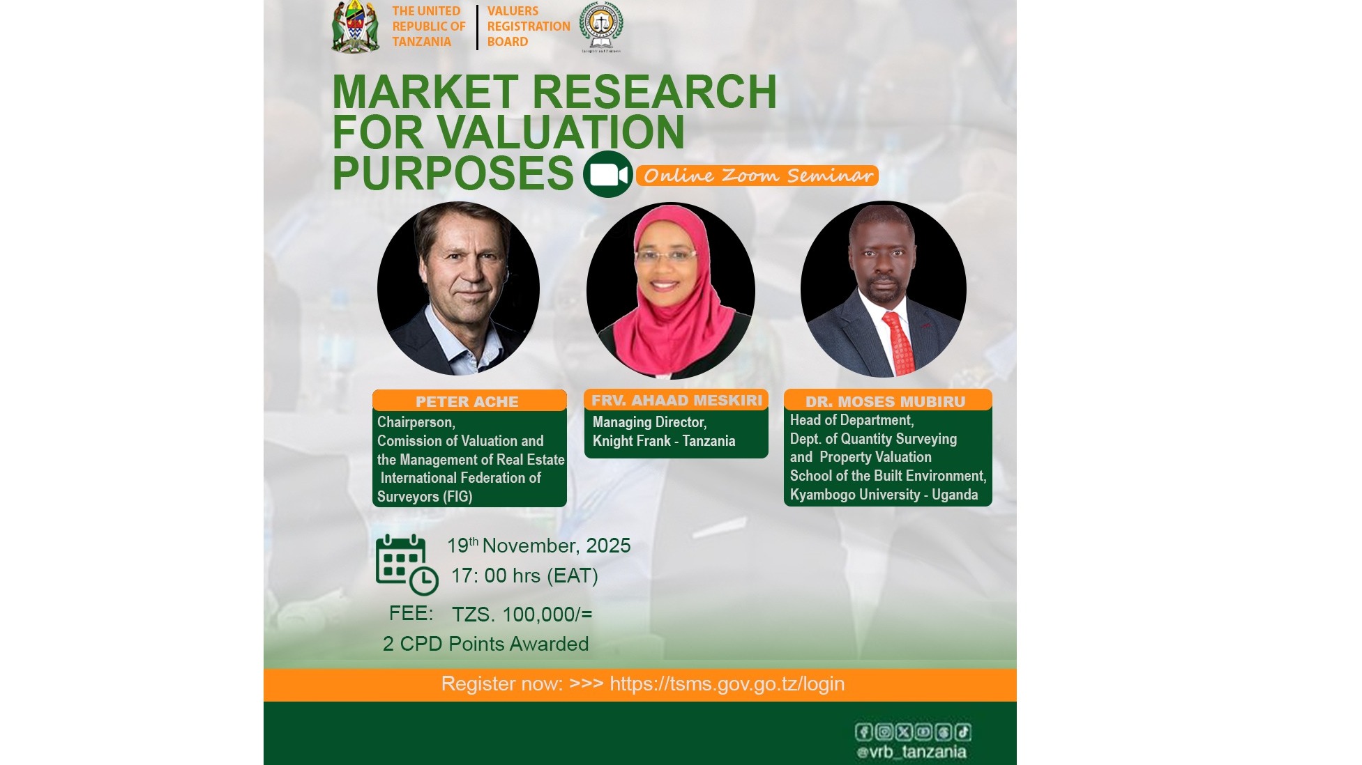 MARKET RESEARCH FOR VALUATION PURPOSES